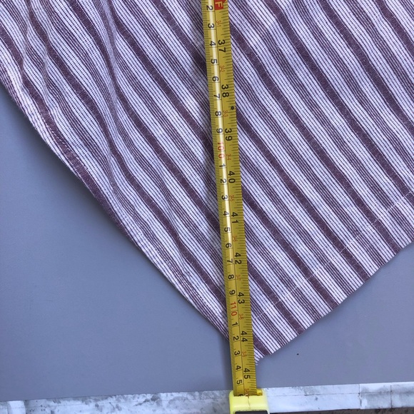 NEW ETICA antonia wrap dress in sassafras stripe size medium - Picture 10 of 15